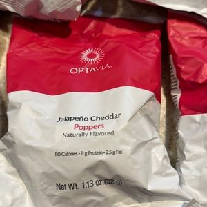 Optavia lot of 5 Jalapeño Cheddar Poppers “expired”